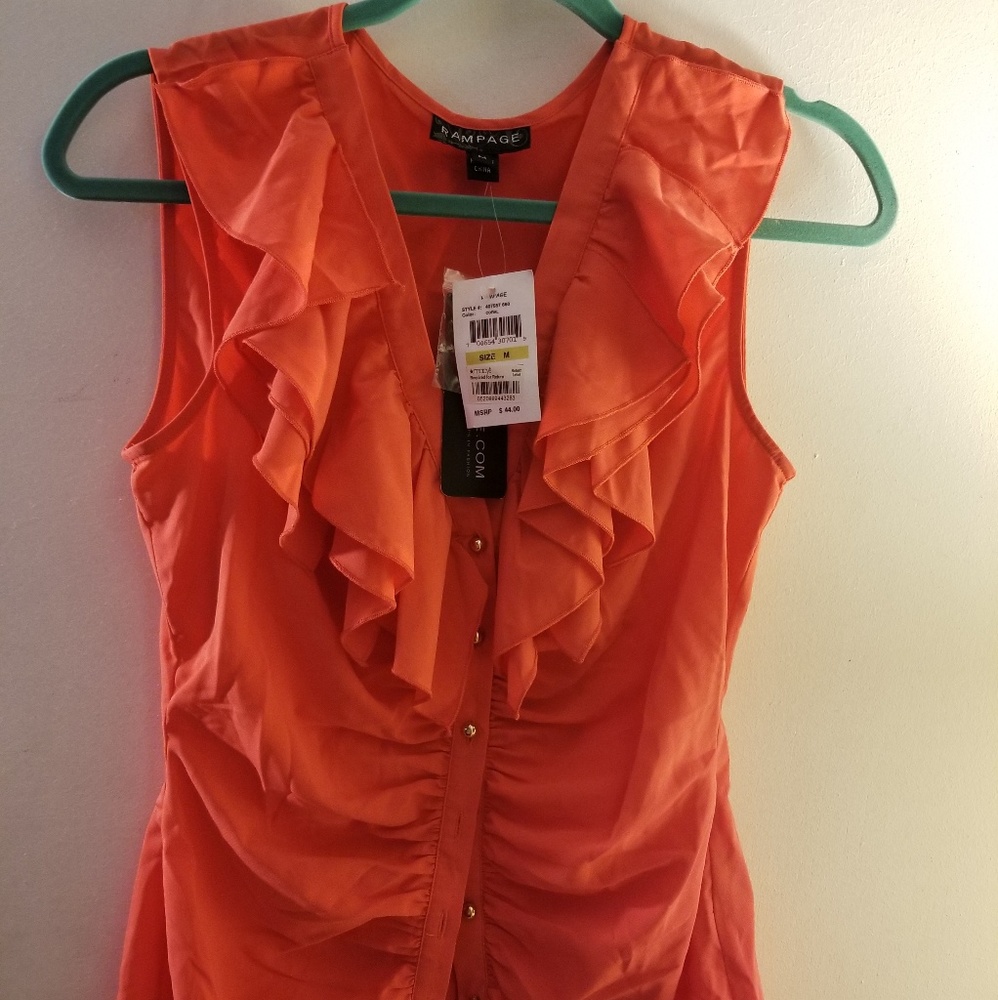 Ruffle Blouse.